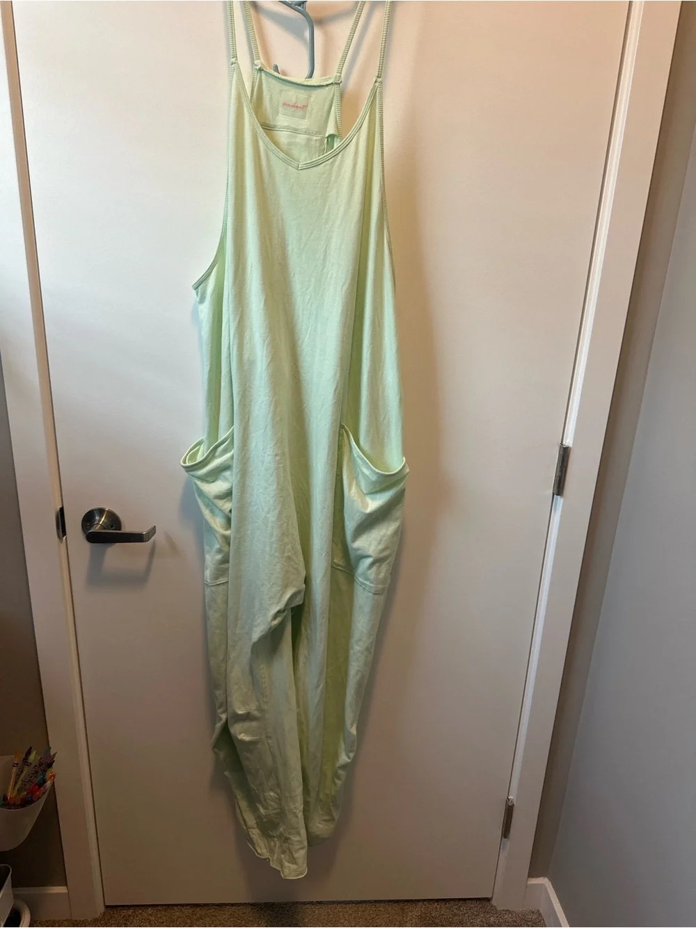 Free People Movement Mint Green Oversized Romper | XL - Picture 2 of 5